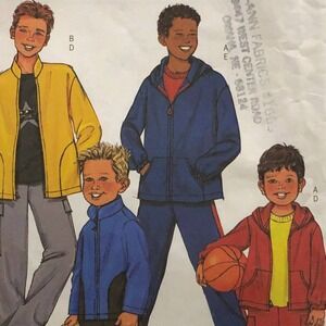 Butterick Sewing pattern 3961 Childrens boys jacket and pants
